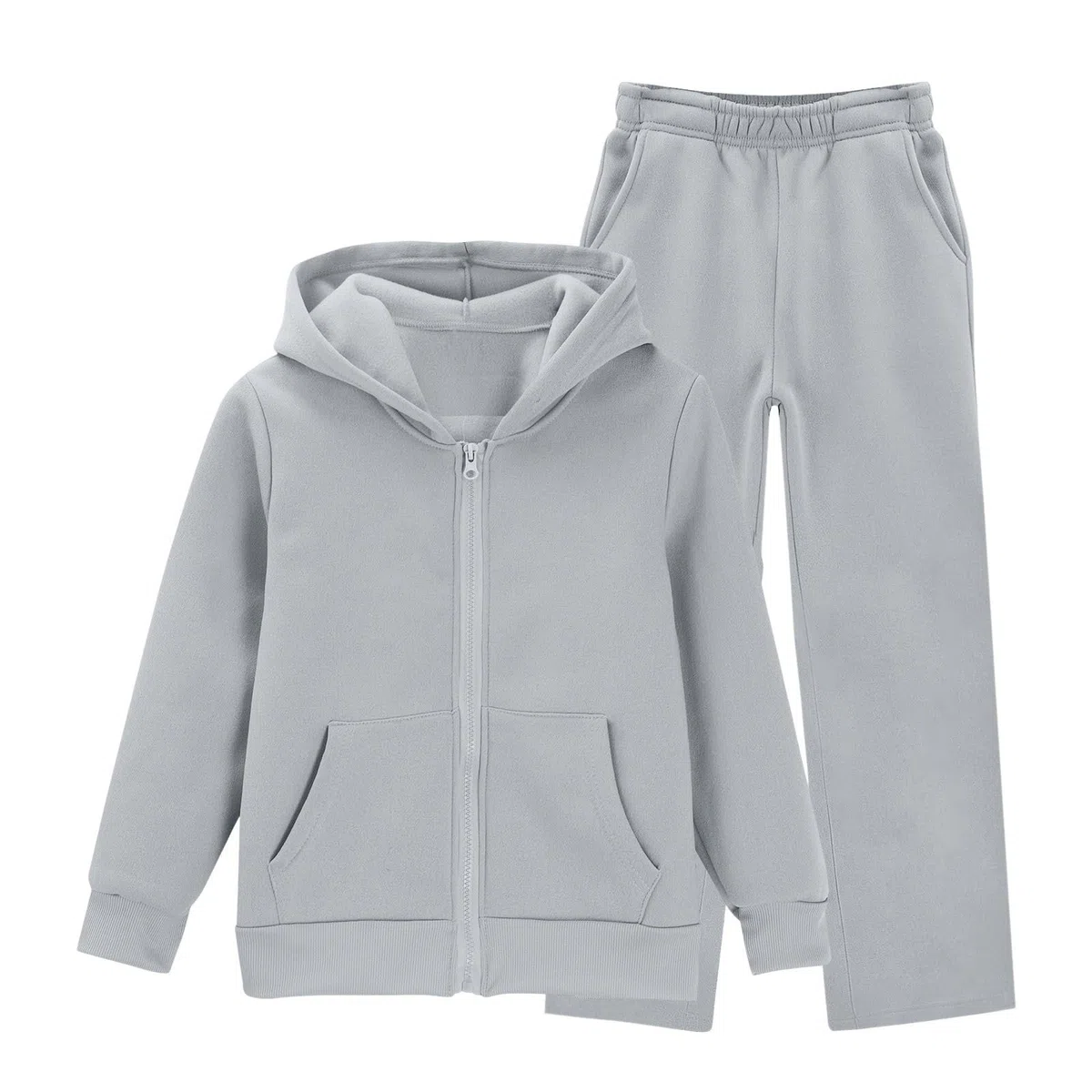 Jogginganzug Mädchen Trainingsanzug Kinder Langarm Sweatjacke und Jogginghose Sommer Atmungsaktiv Sportkleidung Bequem Baggy Jogging Anzug Modische Einschulung Sportanzug