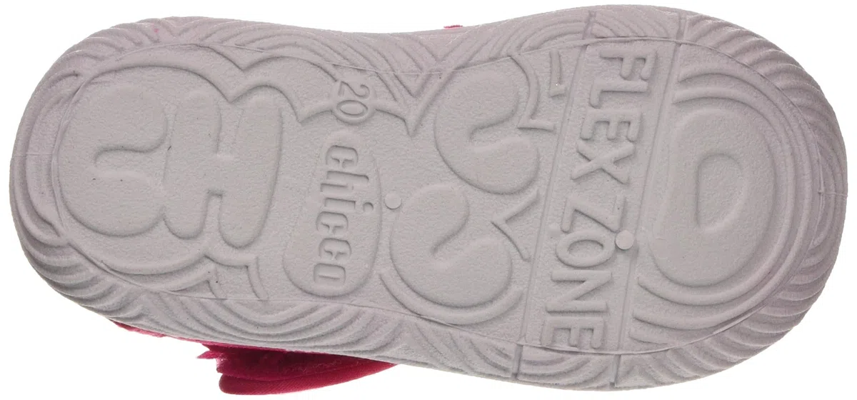Chicco, Hausschuhe Mädchen, Kindergarten- und Zuhause-Pantoffeln, mit bequemem Klettverschluss, Designed in Italy