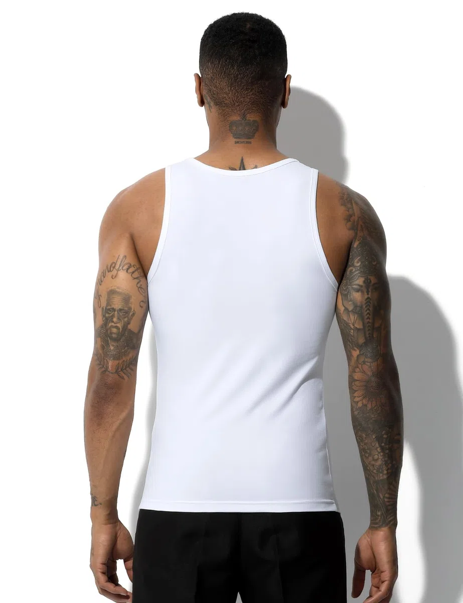Casey Kevin Unterhemd Herren 4er Pack Tank Top Männer Ärmellos Tanktop für Herren