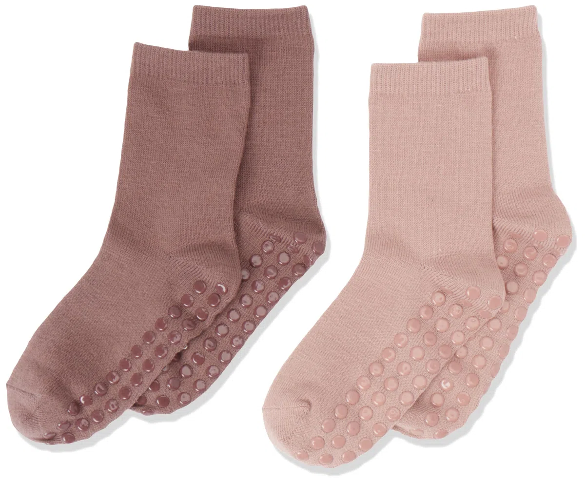 NAME IT Mädchen Nmfwak Wool 2 Pack Sock W/Non Skid XXIII Socken