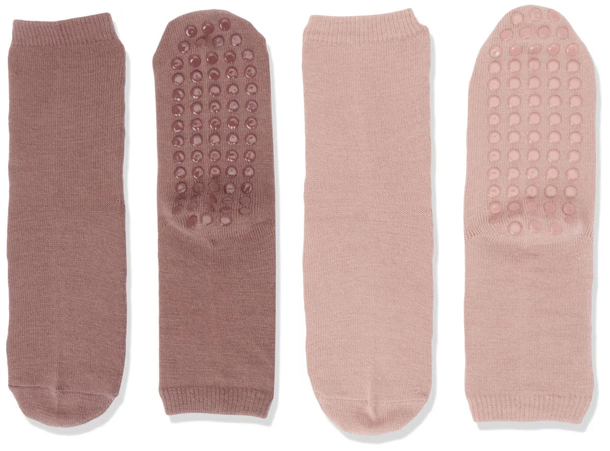 NAME IT Mädchen Nmfwak Wool 2 Pack Sock W/Non Skid XXIII Socken
