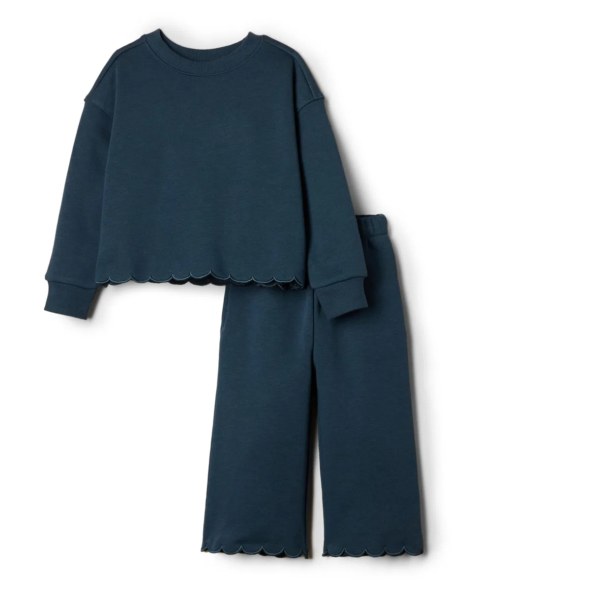 Amazon Essentials Baby - Mädchen Set aus Hose und Oberteil aus French Terry