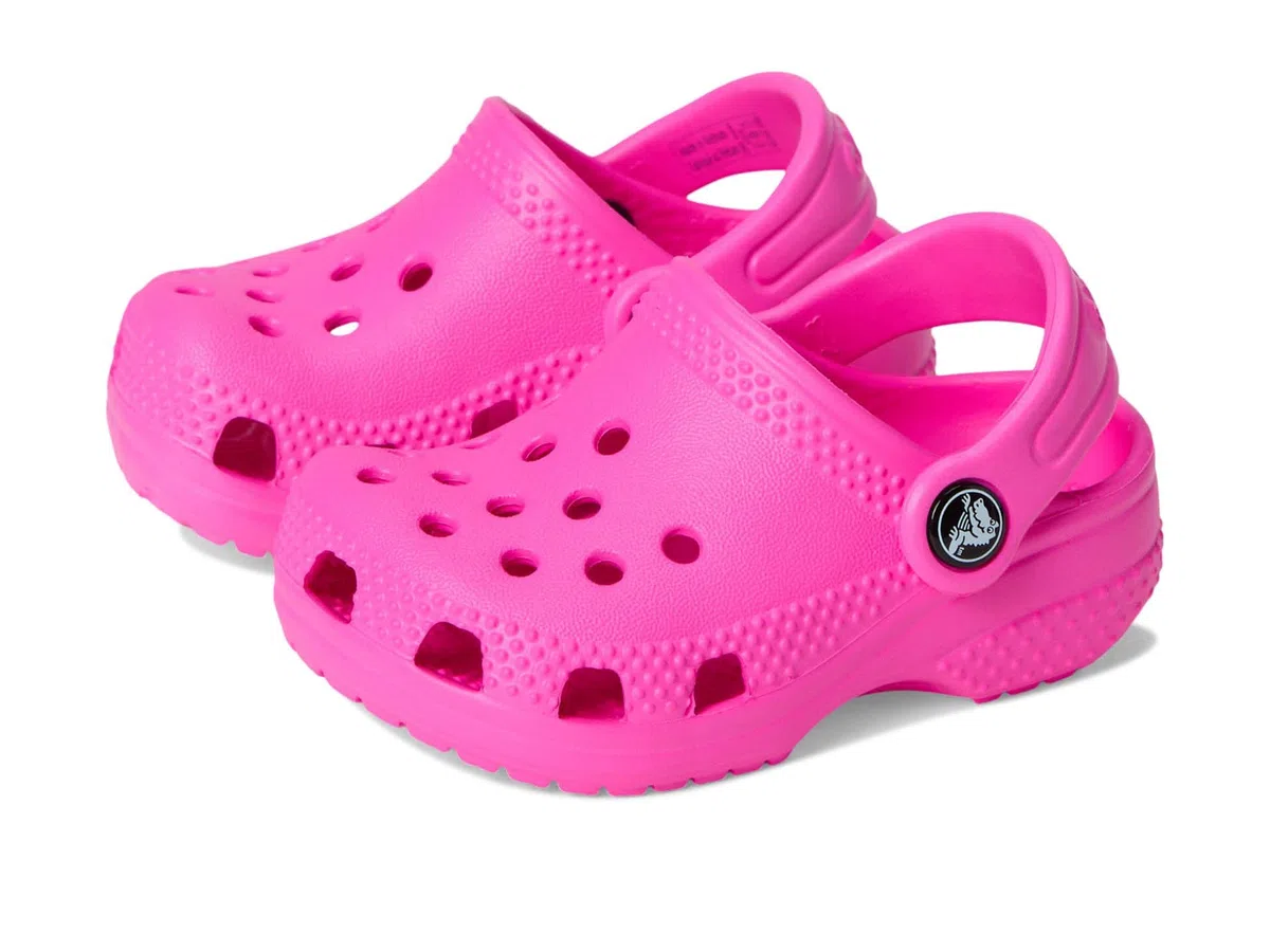 Crocs Unisex Kinder Crocs Littles Clog Clog, Pink Crush, 17/19 EU