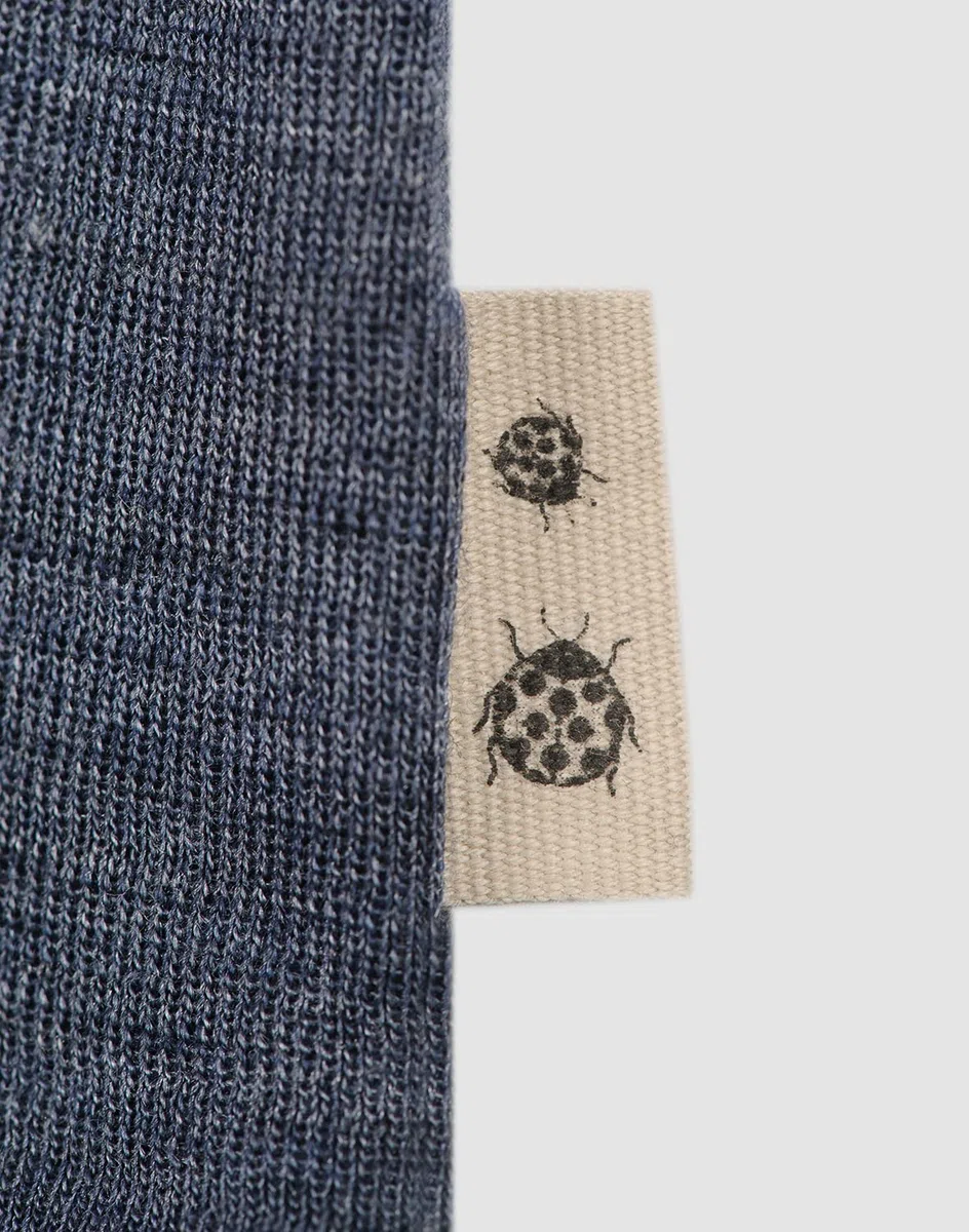 Dilling Baby Tanktop aus 70% Bio-Merinowolle & 30% Maulbeerseide – Natürlich Temperaturausgleichend, Seidig Weich & Hautfreundlich – Luxus Unterhemd aus Naturfasern