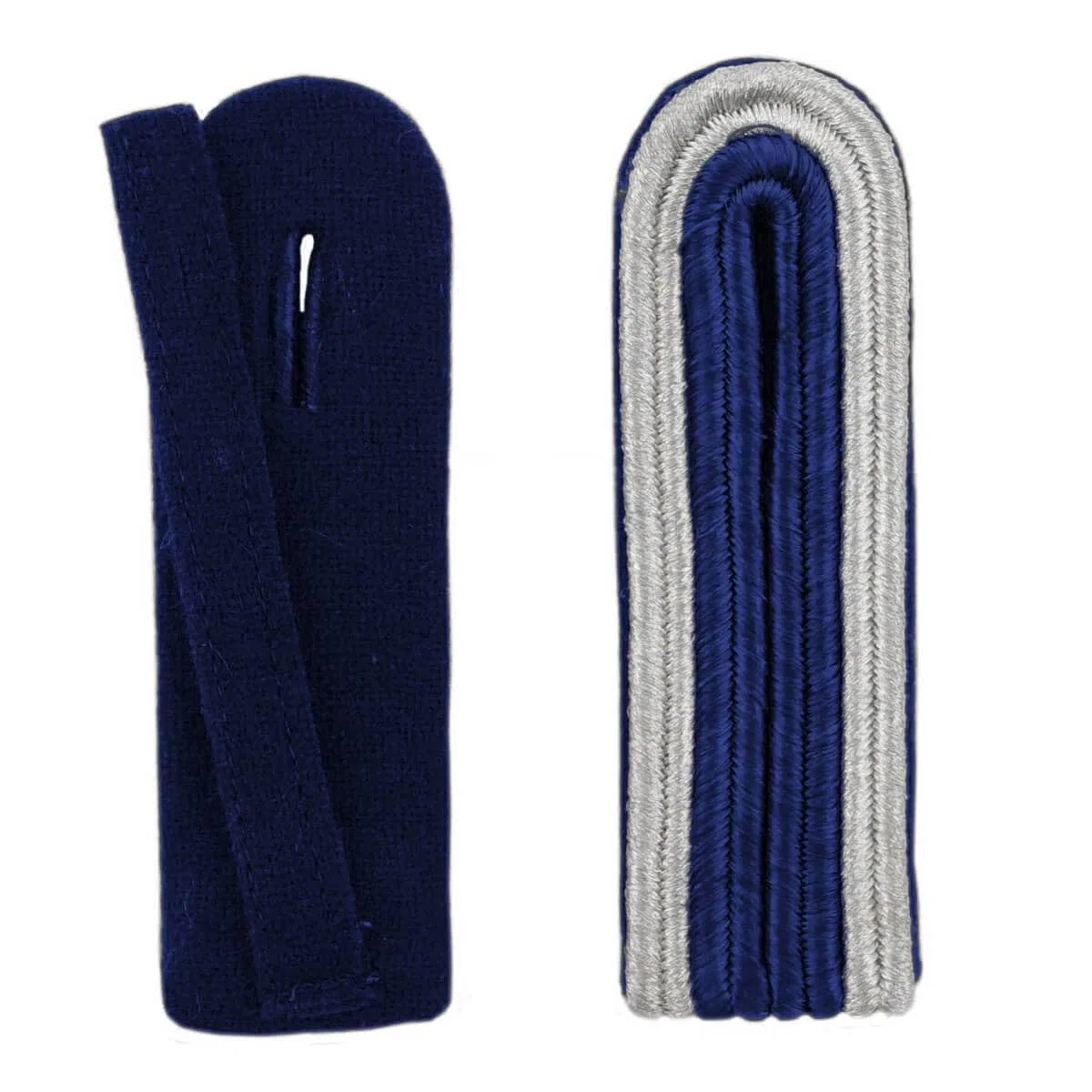 Deitert Schulterstücke mit Aussensoutache silber