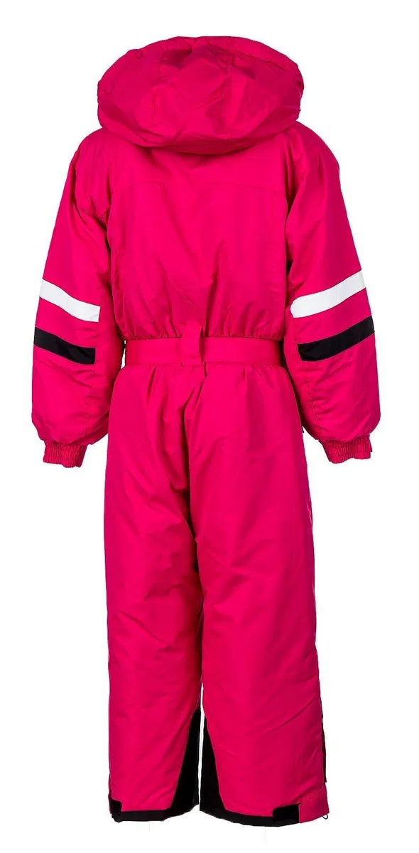 Golder Kinder Skianzug Jungen mit Kapuze Winddichter Schneeoverall Mädchen Wasserdichter Schneeanzug