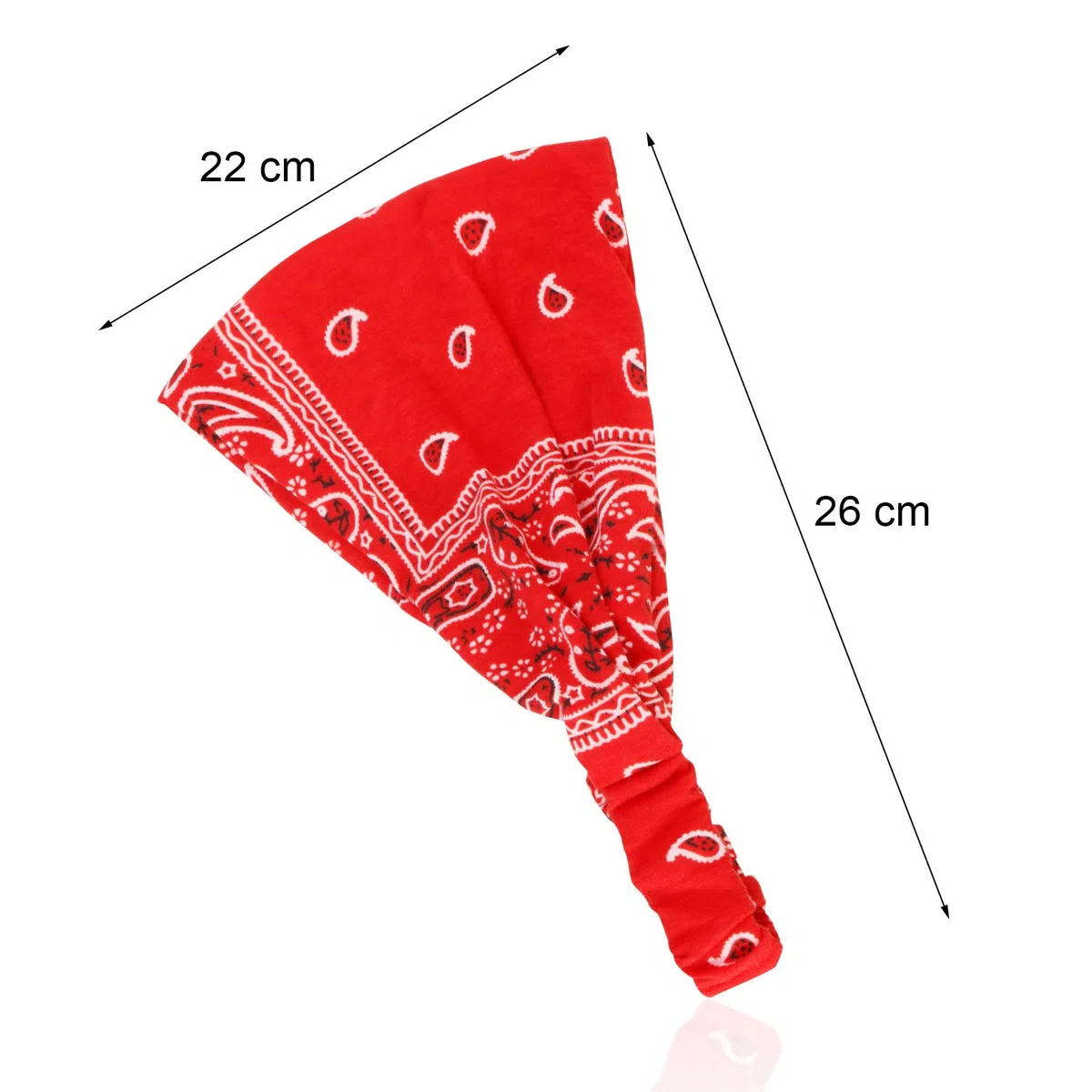 WILLBOND 6 Stücke Paisley Bandana Stirnband für Frauen mit Elastischem Yoga Einstellbare Turban Headwrap
