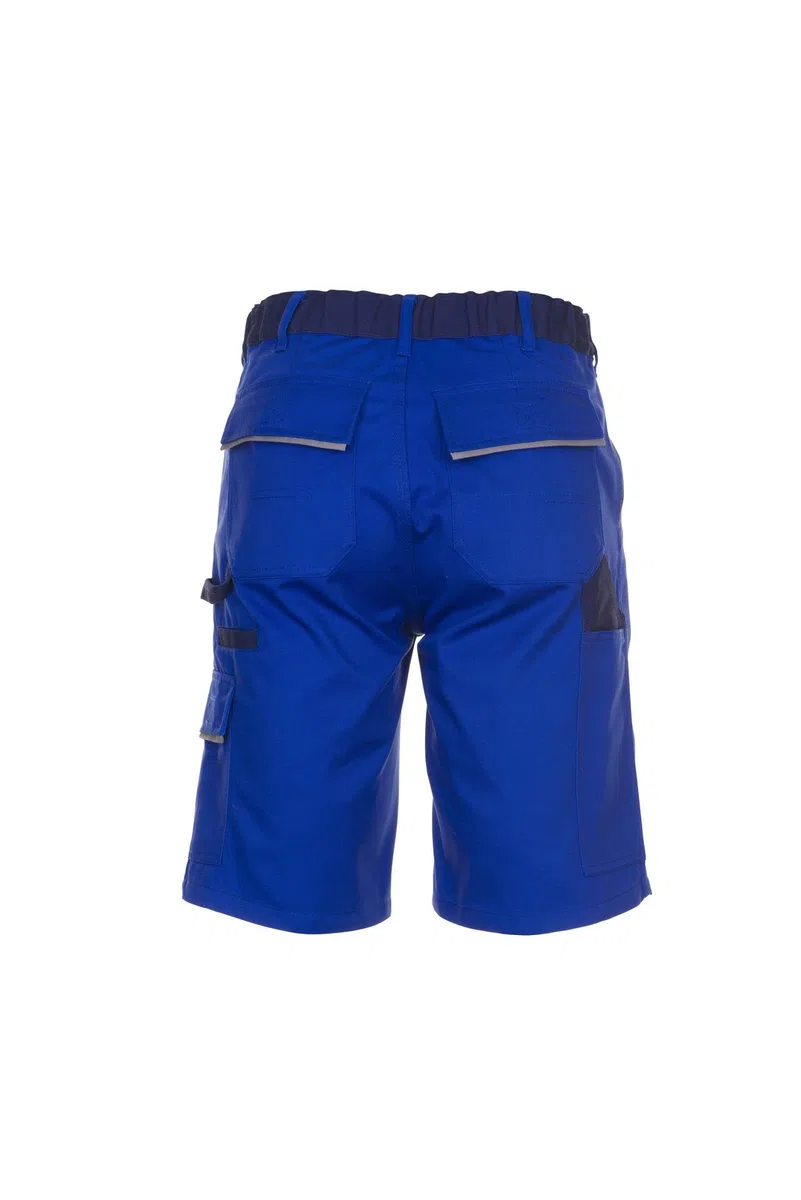 Planam 2370 Highline Herren-Shorts - Optimale Sicherheit und Komfort - Farbe: Königsblau/Marine/Zink - Größe: 48