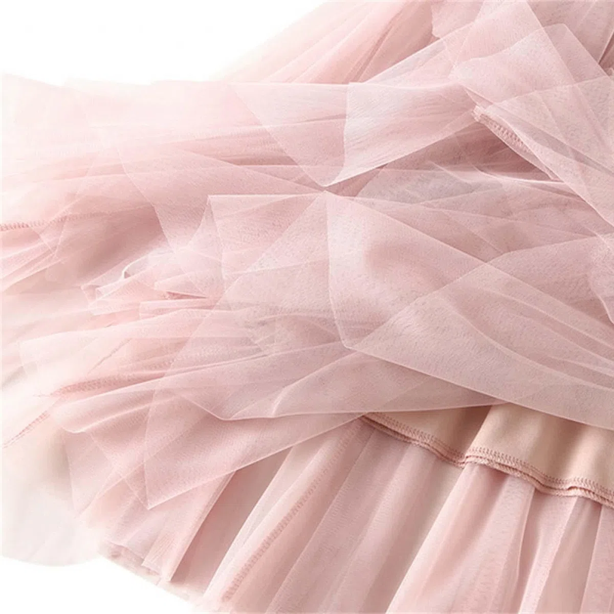 Skang Damen Sommerrock Lang Damen-Rüschen-Patchwork-Mesh-Rock-Kleid Wadenlanges Kleid mit hoher Taille Rock A-Linie Elegantes weiches Rock-Kleid Kleider Schwarz Damen Sexy