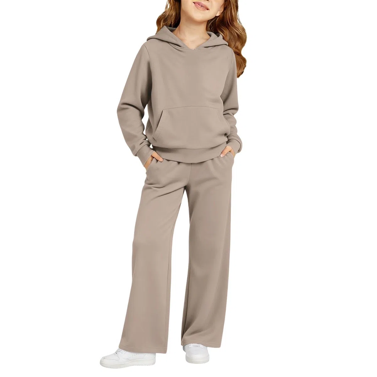 Jogginganzug Mädchen Trainingsanzug Bekleidungsset 2tlg Sweatjacke & Jogginghose Kinder Sportanzug Freizeitanzug,Jogginganzug Mädchen 158,Weich und bequem