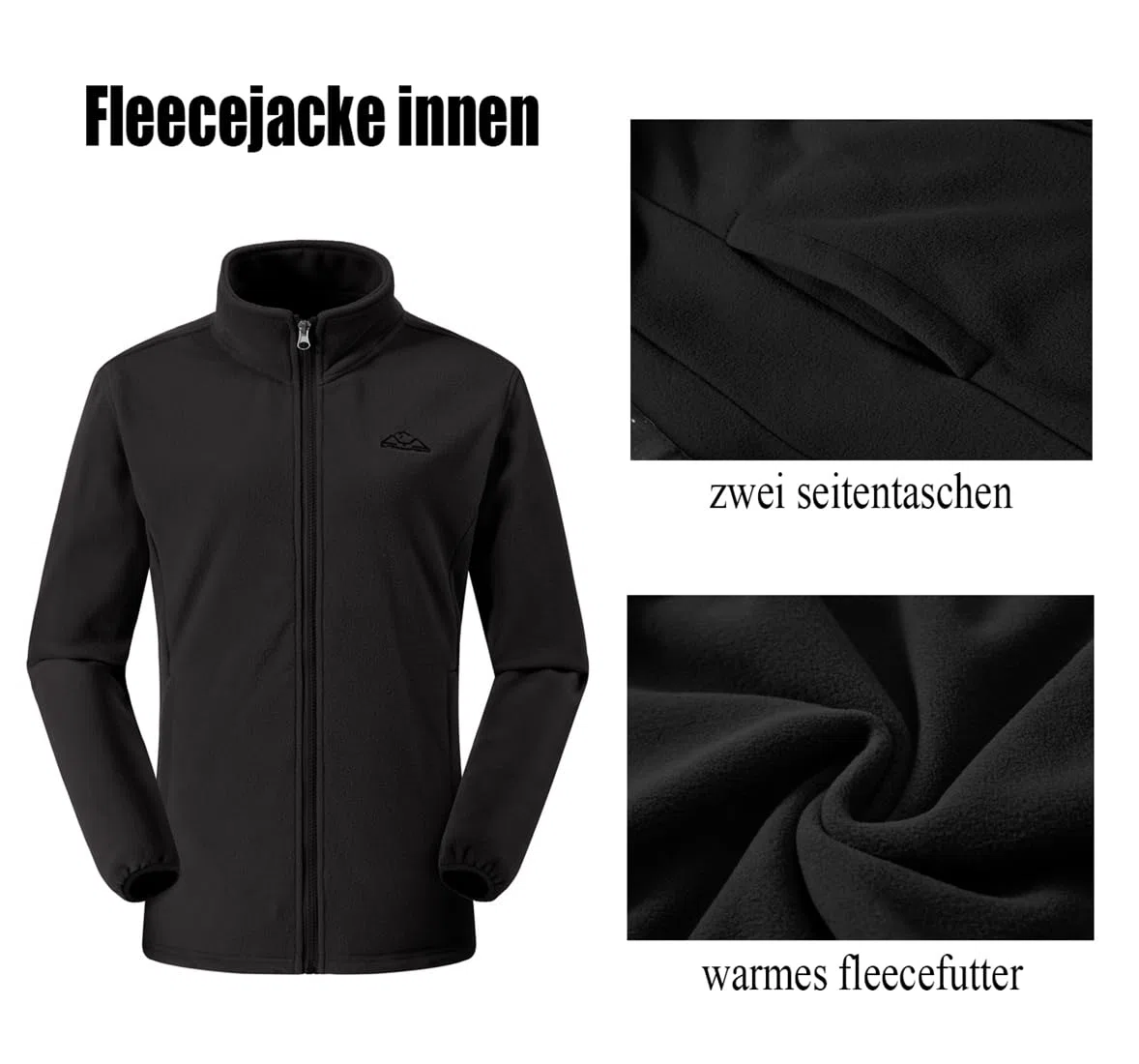 YSENTO Damen 3-in-1 Skijacke Winter Fleecejacke wasserdichte Winddichte Warme Funktions Outdoor Softshell Jacke mit Abnehmbarer Kapuze