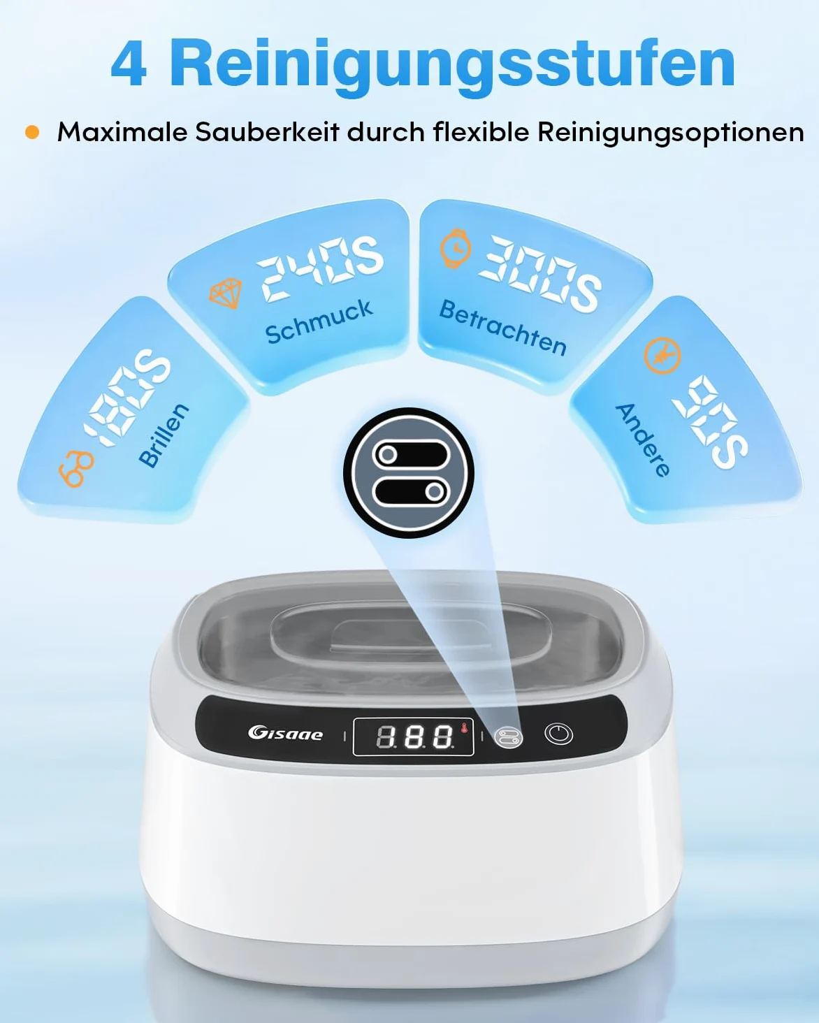 Ultraschallreinigungsgerät Brillenreinigungsgerät