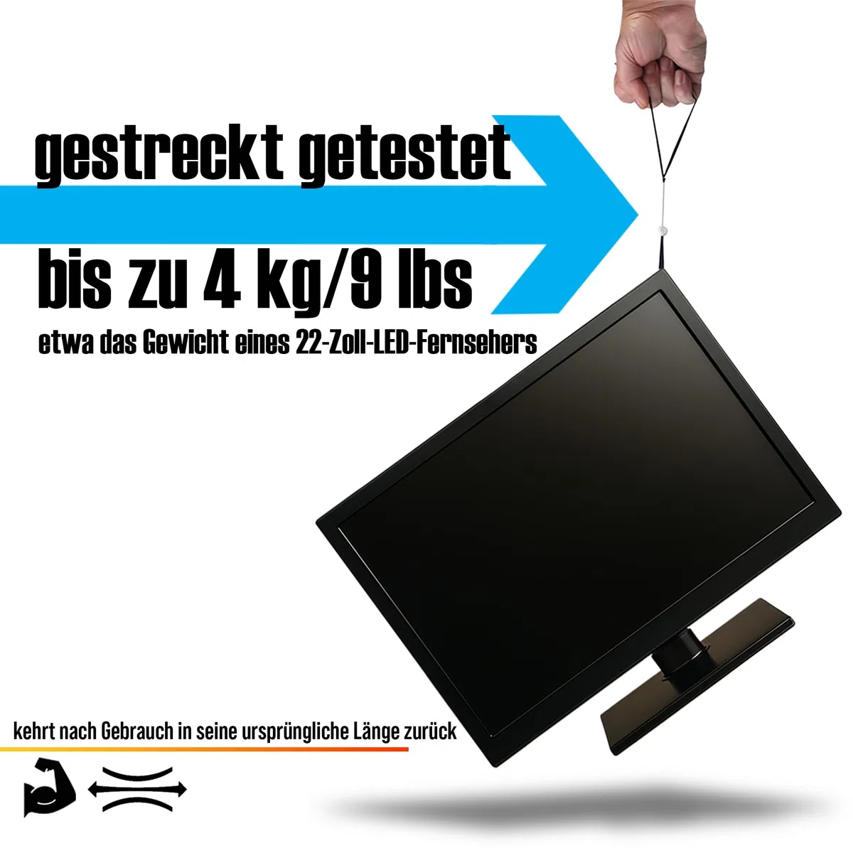 C2 5 Stück Hemdknopf-Erweiterungen in gemischten Größen, Weiß - Fügt bis zu 3 Größen hinzu (1,3-2,5 cm) - 10 mm Knöpfe (16L) - Elastische Kragen & Manschettenverlängerung (S/M/L)