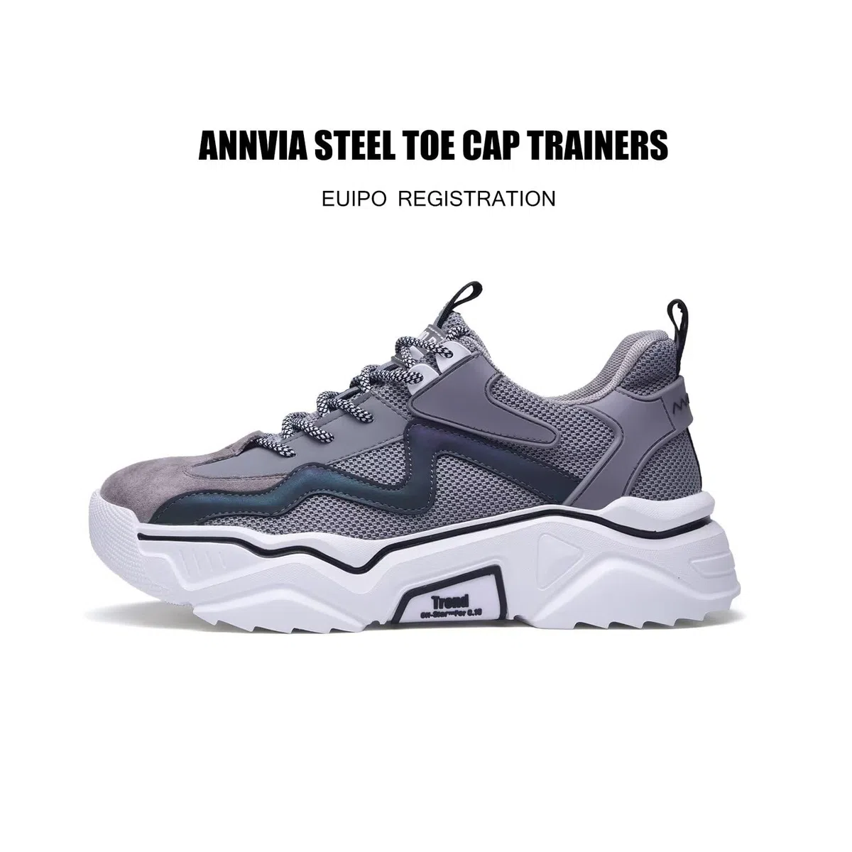 Sicherheitsschuhe Arbeitsschuhe Herren Damen Leicht Stahlkappenschuhe Atmungsaktiv rutschfeste Schutzschuhe Arbeitsturnschuhe mit Stahlkappen