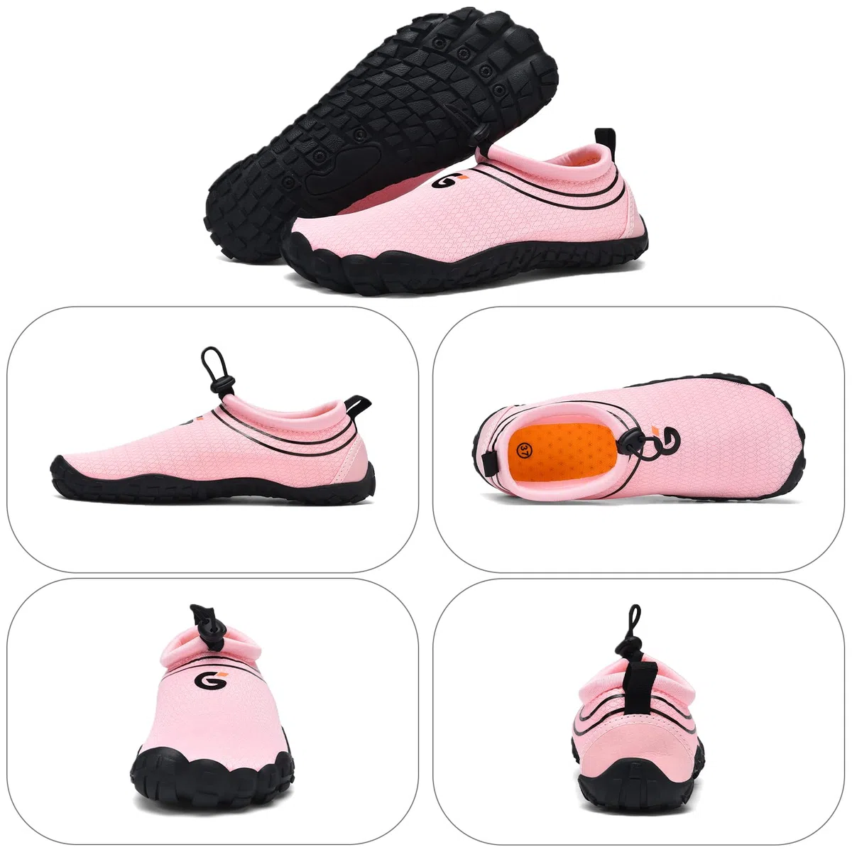 Wasserschuhe Damen Schwimmschuhe Herren Aquaschuhe Badeschuhe Barfußschuhe Schnell Trocknend Strandschuhe Atmungsaktive rutschfeste 36-46EU