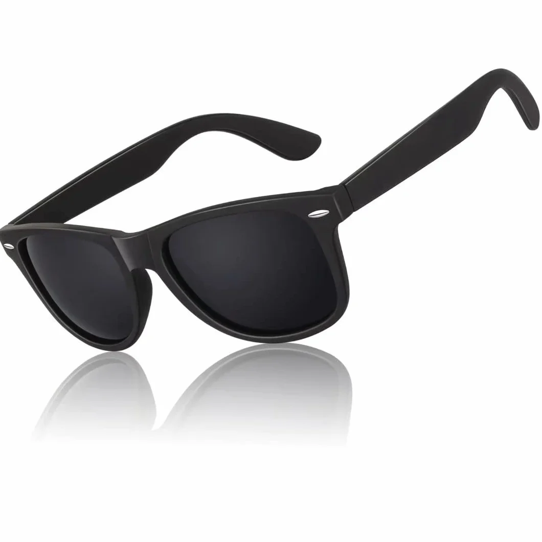 LINVO Sonnenbrille Herren Damen Polarisiert Retro Stil Rechteckig Vintage Klassisch Unisex UV400 Cat 3 CE