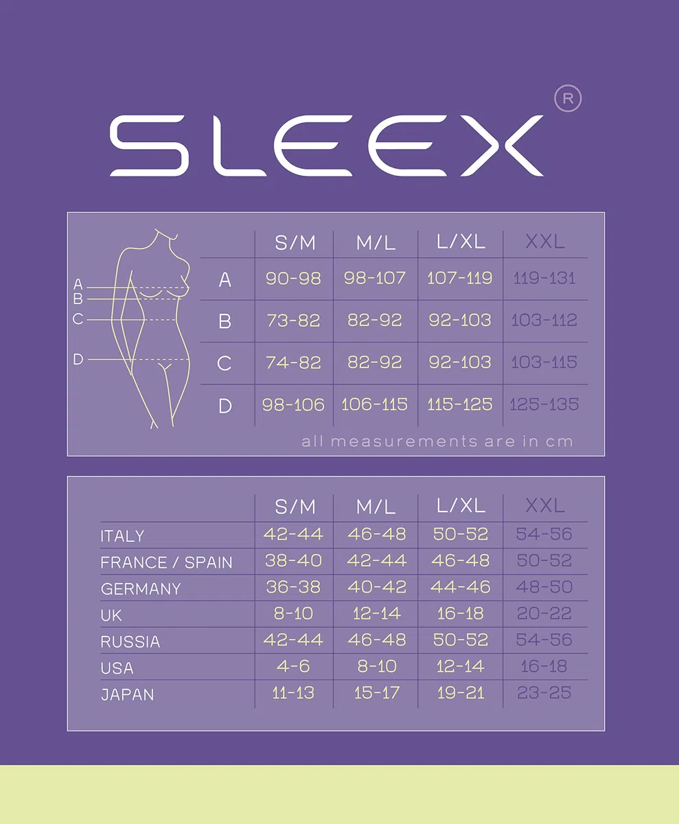 SLEEX Damen Shapewear Figurformendes Miederkleid (mit Breiten Traegern)