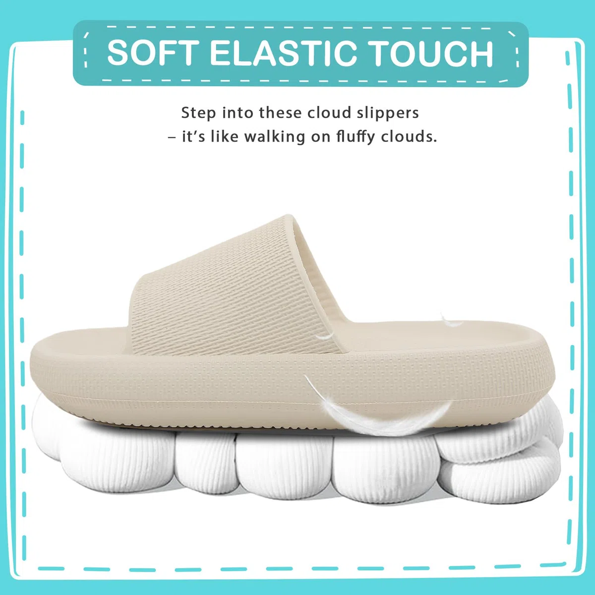 Cozislides Kinder-Badeschuhe | rutschfest & schnelltrocknend | 3,5 cm Eva-Sohle | Sommer, Strand, Badezimmer, Pool