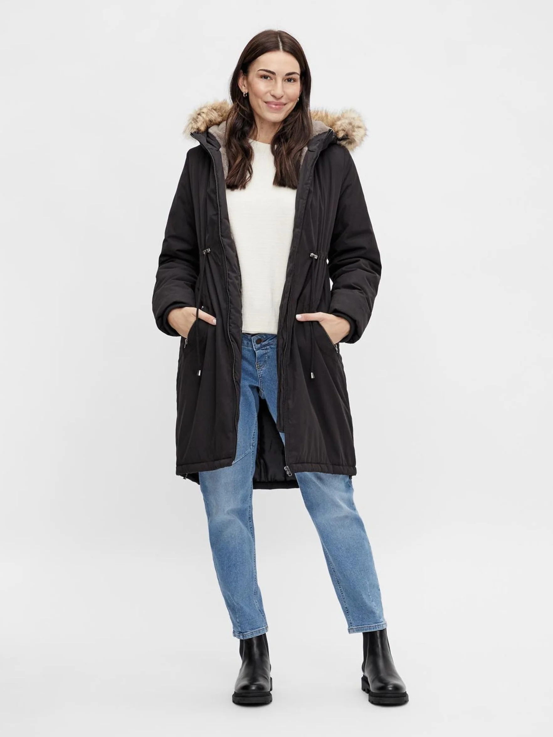 MAMALICIOUS Damen Mlamy 3in1 Padded Jacket A. Noos Mantel