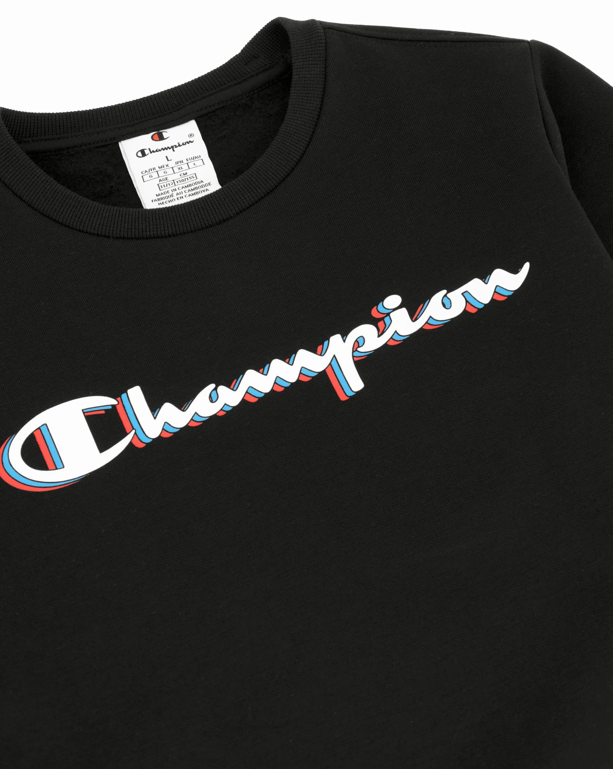 Champion Jungen Legacy Boy - Big Logo Sweatshirt Sweatshirt