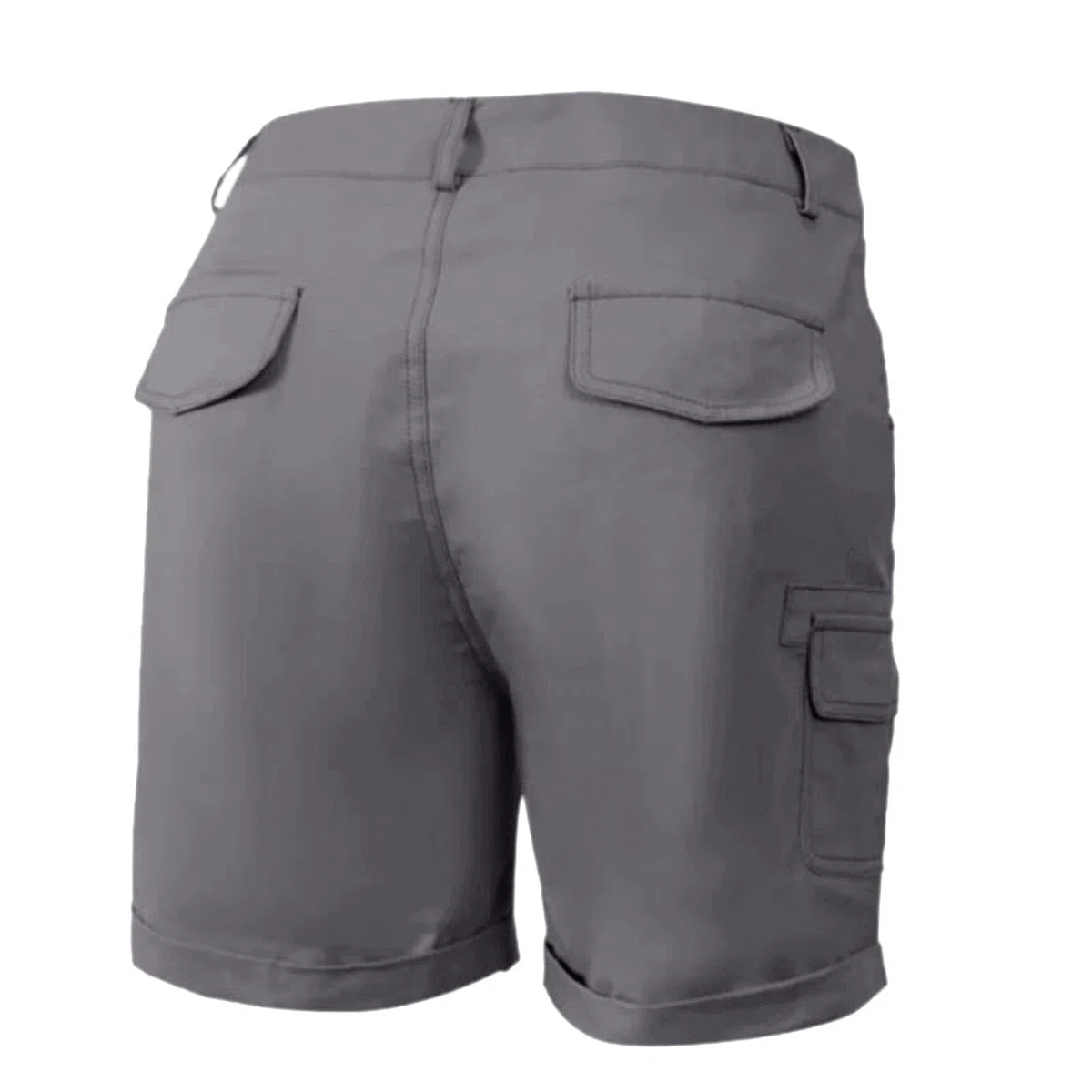 SKFLABOOF Cargo Shorts Damen Kurze Hose Damen High Waist Sommer Leicht Cargo Shorts Arbeitshose Elastische Taille Freizeitshorts Bequeme Strandshorts Wandershorts mit Taschen