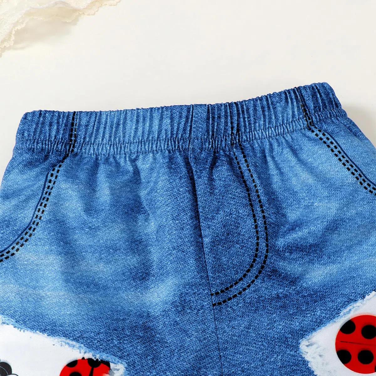 Baby Mädchen Kleidung Kleinkinder Sommeroutfits Ärmelloses Rüschen Tanktop mit Shorts Süße Kleidungssets für Mädchen 6M-4 Jahren