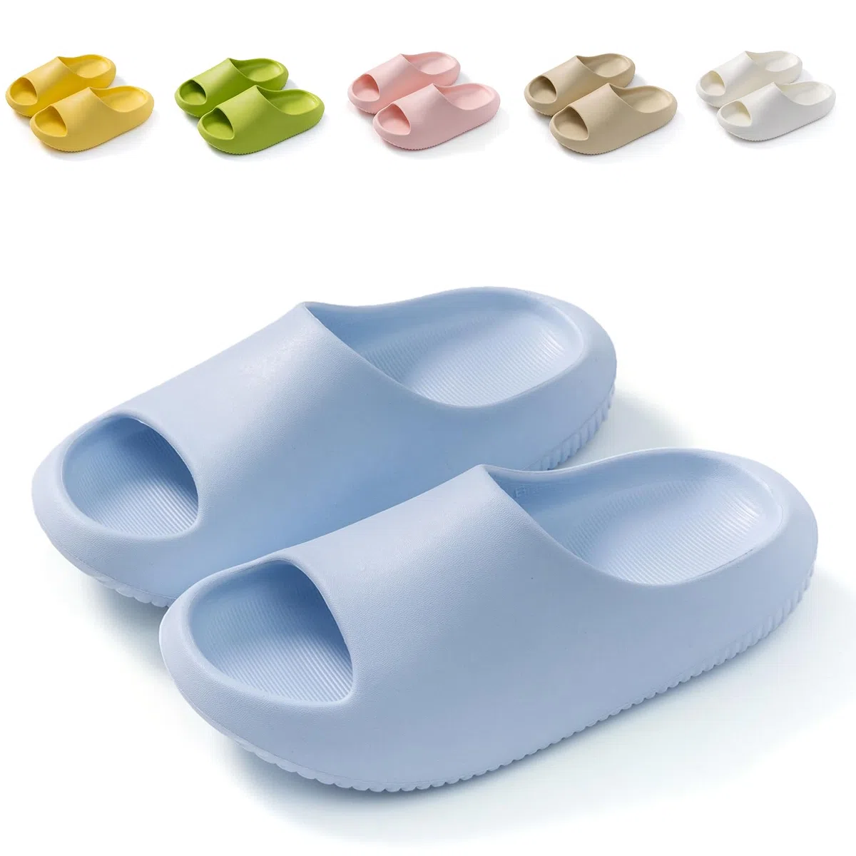 Badelatschen Kinder Pantoletten Badeschlappen Jungen Mädchen Weich Leicht Hausschuhe Sommer rutschfeste Badeschuhe Strand Sandalen