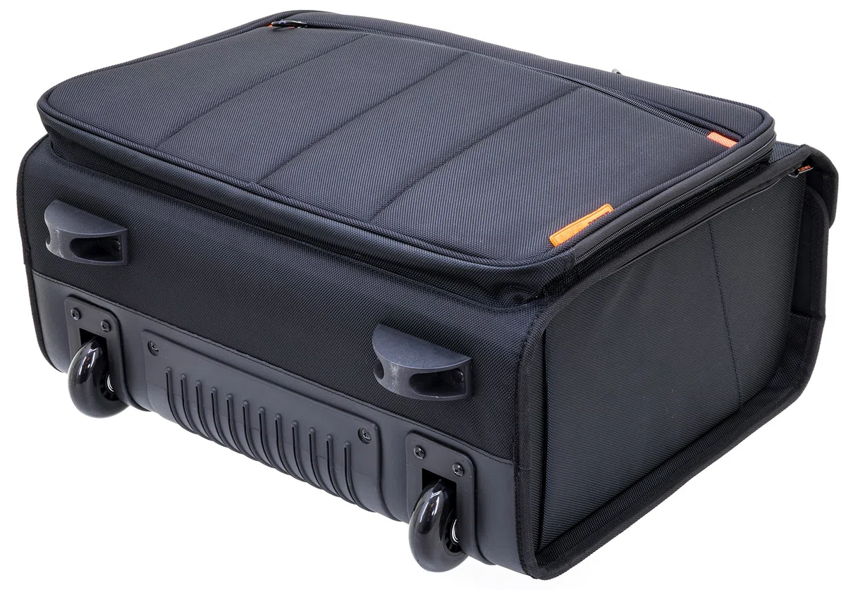 Davidts Businesstrolley - Pilotenkoffer - Laptoptrolley 17" und 10" Tablet - 47x40x25cm