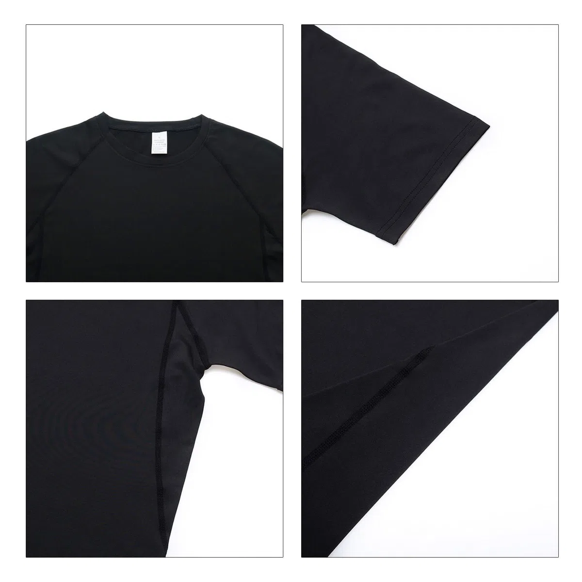 Kompressionsshirt für Herren, Kurzärmeliges Schnell Trocknendes Sport- und Trainings T-Shirt mit Gothic-Print, Geeignet zum Laufen und Trainieren