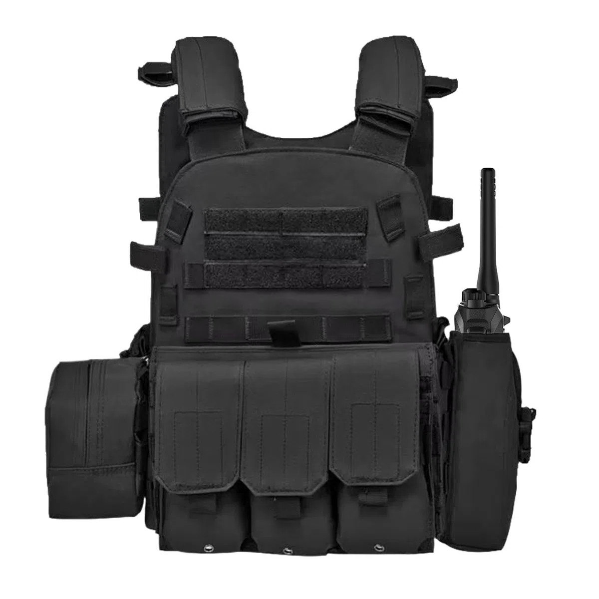Angelweste für Jugendliche – verstellbare Schutzausrüstung mit mehreren Taschen, leichte taktische Weste | Funktionelle Outdoor-Weste für Paintball, Airsoft, Training, Kampf, Rollenspiele, Cosplay, Ka