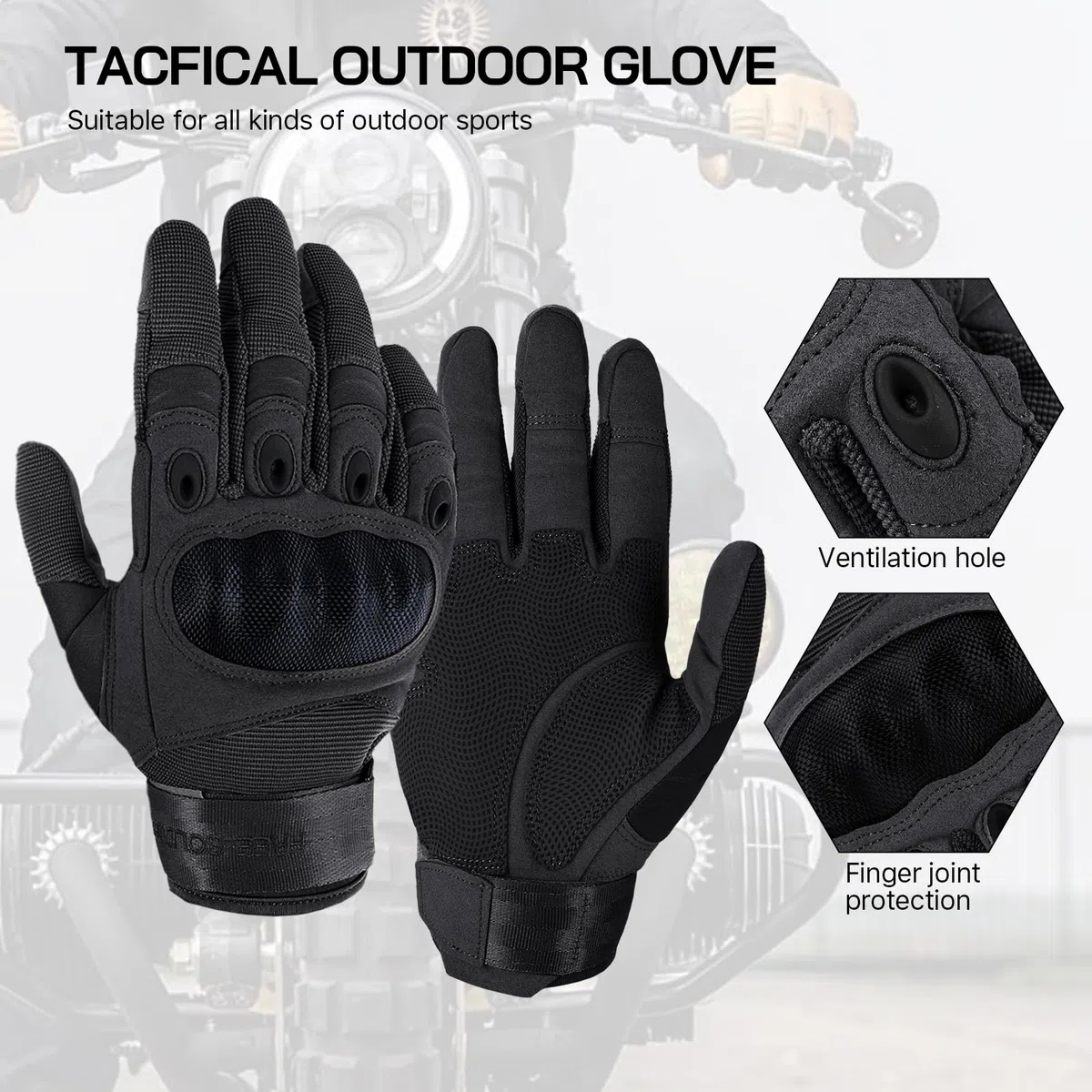 FREE SOLDIER Outdoor Handschuhe Herren Taktische Trainings Motorradhandschuhe Kletter Tactical Handschuhe Halbfinger Vollfinger Handschuhe Gilt für Radfahren Airsoft Militär Paintball