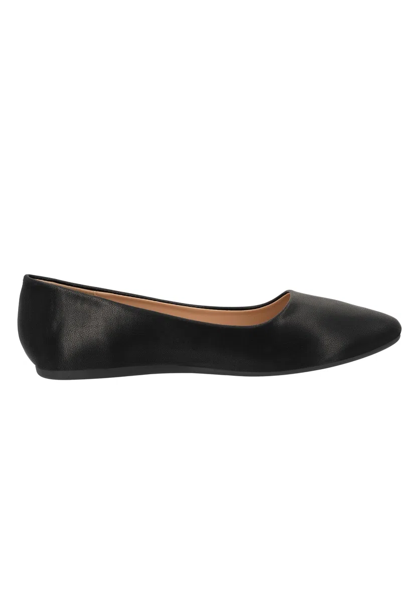 Elara Damen Ballerina Bequeme Slip Ons Flach Chunkyrayan