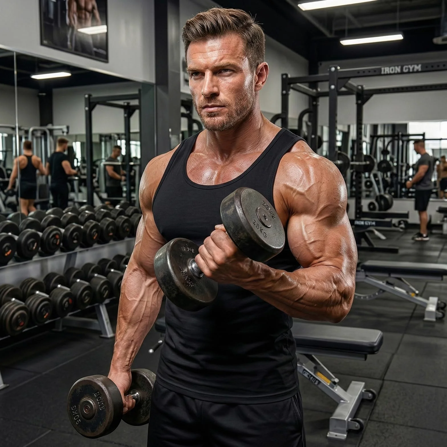 HYCOPROT 1 or 3er Pack Kompressions Tank Tops für Herren, Atmungsaktives Ärmelloses T-Shirt Quick Dry Unterhemd Funktionsshirt Achselshirts für Fitness Gym