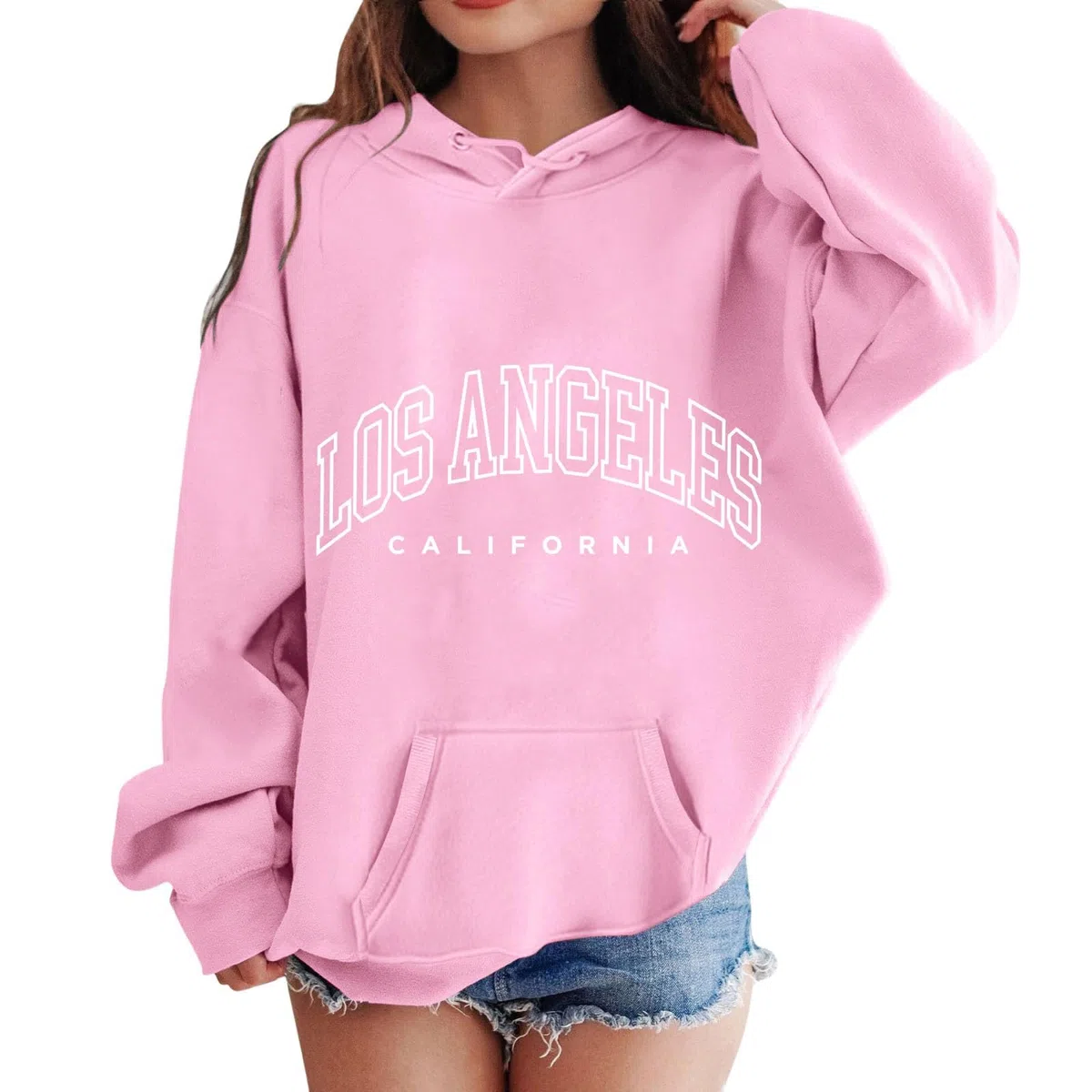 Generisch Mädchen Jungen Kapuzenpullover Langarm Weiches Sweatshirt Grafik Hoody Kinder Süße Pullover Top Kleidung Für Mädchen Hoodie Damen Unifarben