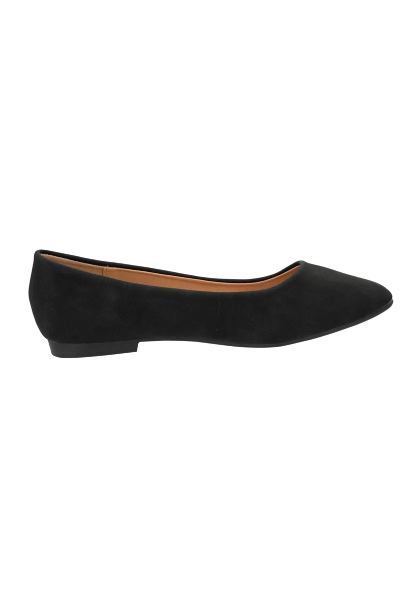 Elara Damen Ballerina Bequeme Slip Ons Flach Chunkyrayan