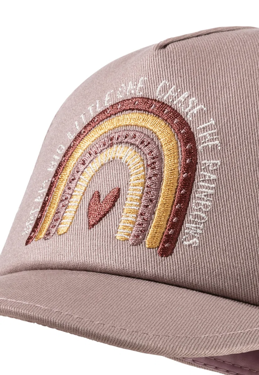 Sterntaler Basecap Rainbow - Mädchen Schirmmütze mit Stickerei Regenbogen - Sommer Baseball Cap elastisch mit Gummizug - sportive Baby und Kinder Schirmkappe