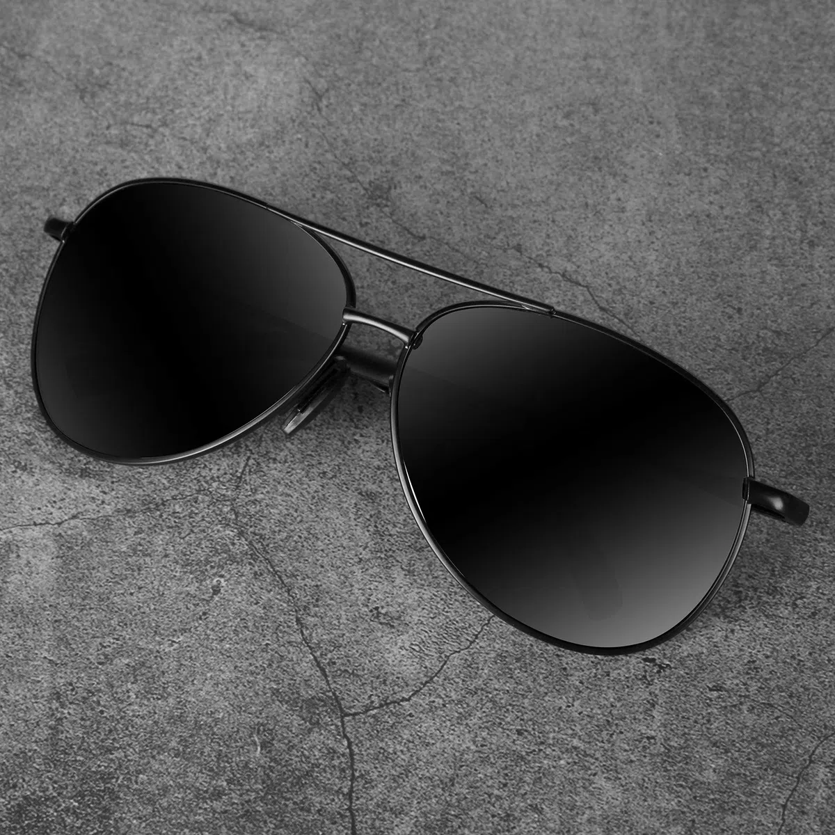 Sonnenbrille Herren Fahrerbrille Polarisiert Schwarz Polarisierte Herren Outdoor Vintage Unisex UV400 Fahren Stile