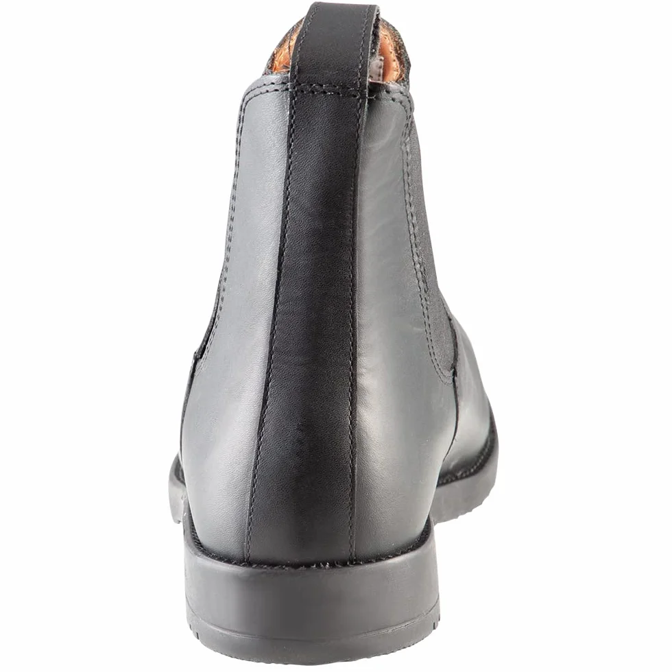 PFIFF 011499 Echtleder Jodhpurstiefelette Reitstiefelette Stiefelette Unisex, schwarz, Größe 35-45