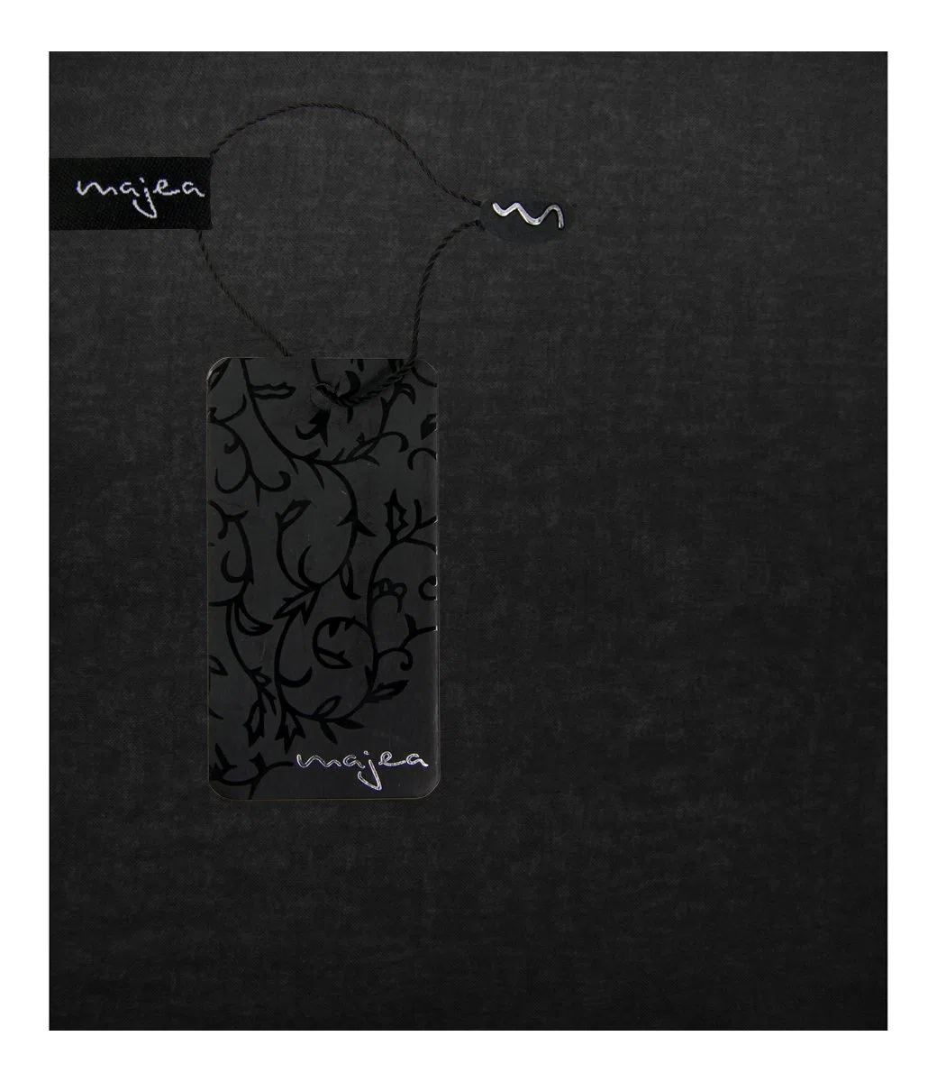 Majea Damen Loop Schal Cary – Eleganter Schlauchschal unifarben – 170x75cm weicher Rundschal für Business & Alltag