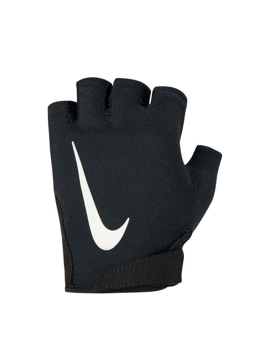 Nike Herren Gym Essential Fitness Handschuhe 2.0 Gym Training Grip Handschuhe Workout Krafttraining, Black/Black/White, L