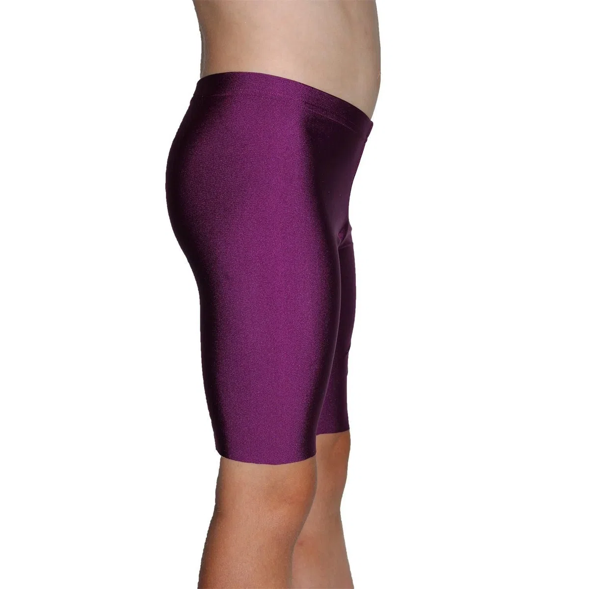 Turnhose 1/2 Leggings aus Lycra mit Glanzeffekt