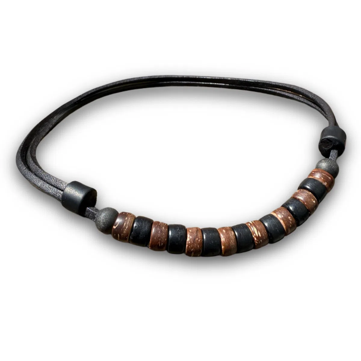 HANA LIMA Surferkette Lederhalskette Halskette Herren Damen Surferhalskette Lederkette Surferschmuck Boho