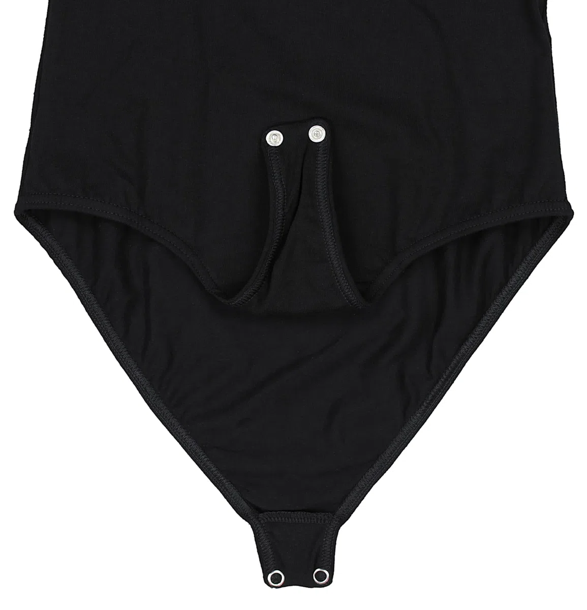 Body Damen Kurzarm aus Baumwolle – Bequemer Damen Body mit Rundhalsausschnitt und Druckknopfverschluss