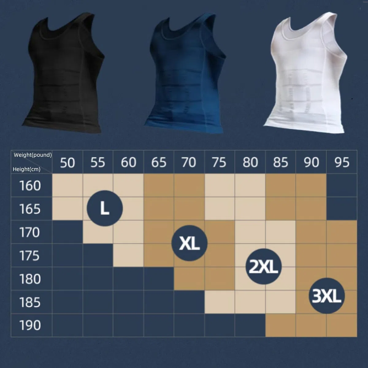 Mens Slimming Body Shaper Vest Shirt, Compression Muscle Tank, Men's Slim Underwear, Compression Tank Top Herren Running Vest Body Shaper für Männer