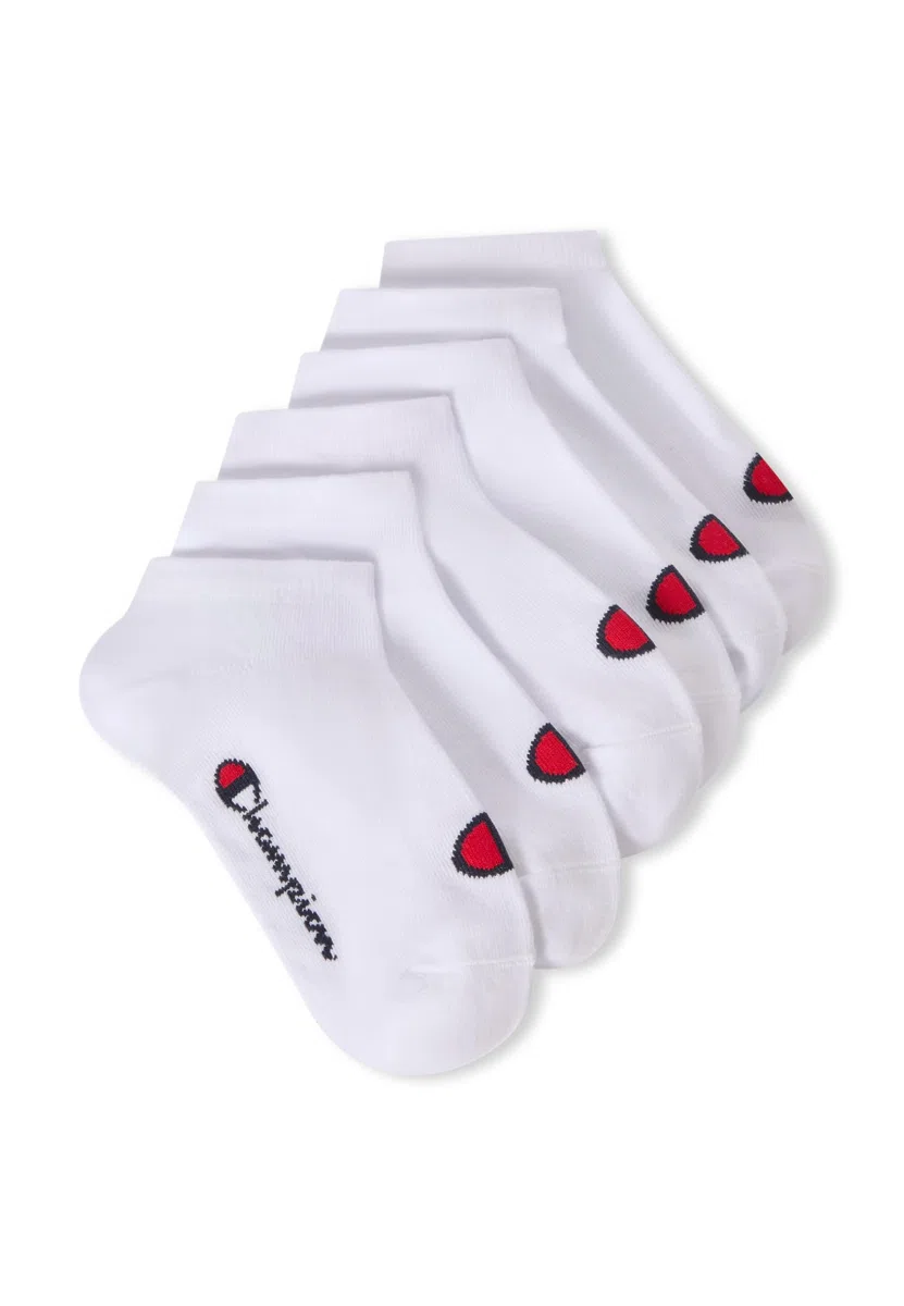 Champion Unisex Socks Basics 6pk Sneaker Socks socken