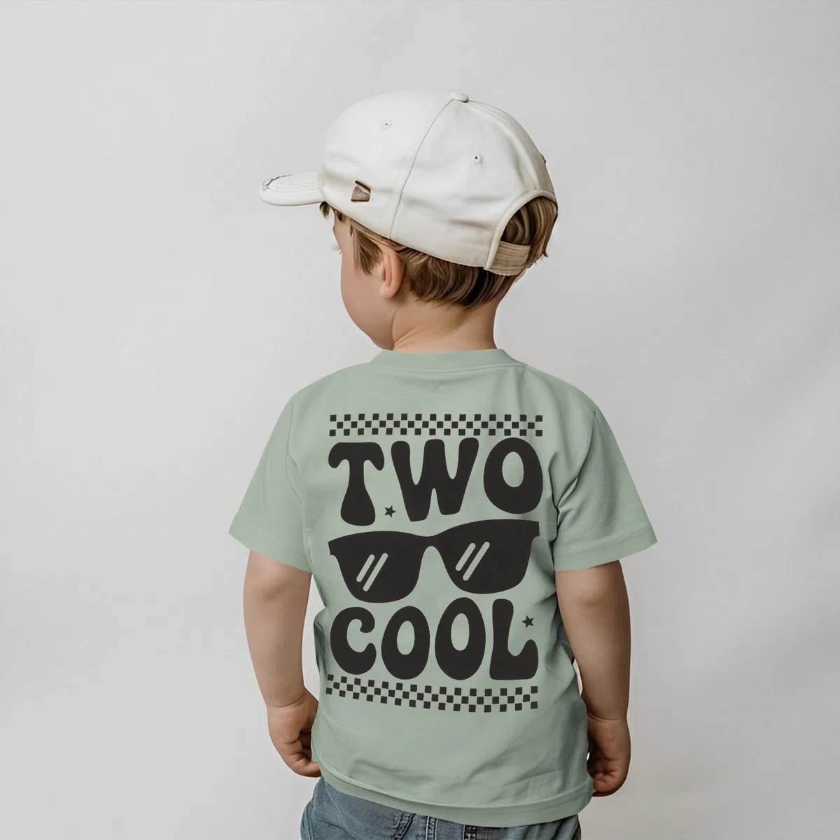 2. Geburtstag Junge T-Shirt Two COOL Tshirt für Kleinkinder mit Buchstaben Drucker Zweiter Geburtstags Shirt Sommer Kurzarm Kleinkind Announcement Outfit Baumwolle Babyshirt